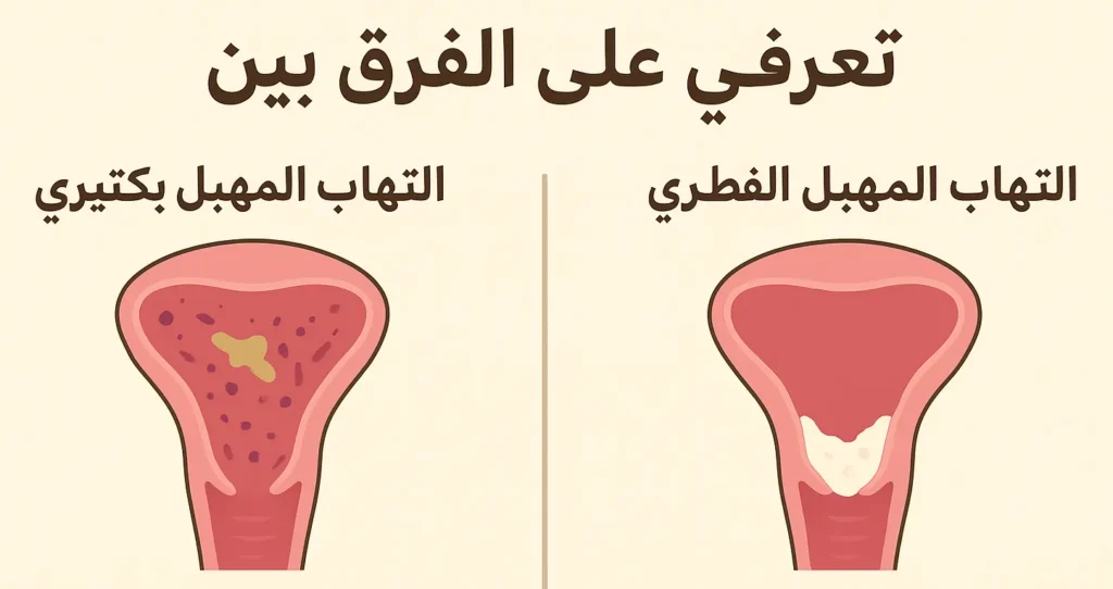 الفرق بين التهاب المهبل البكتيري والفطري Dr. Marwa