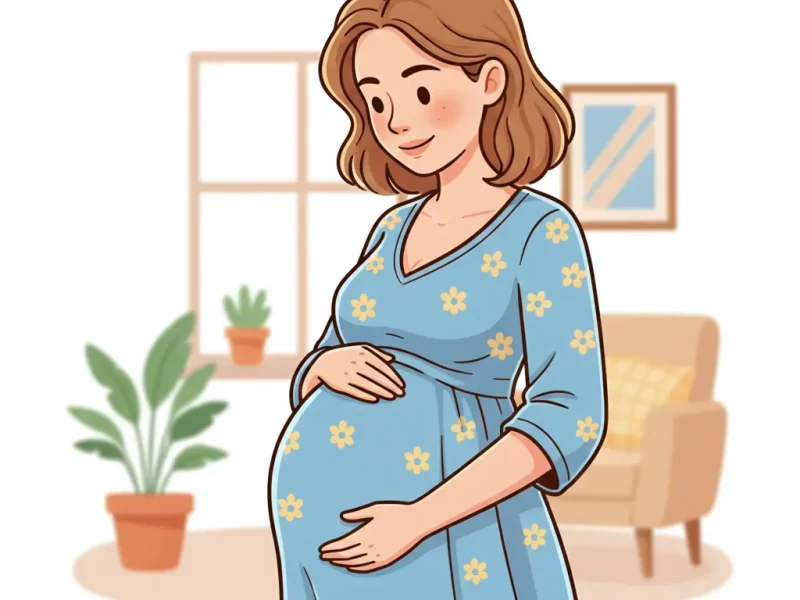 رسم توضيحي لامرأة حامل يوضح كيفية استخدام تحاميل المهبل أثناء الحمل لعلاج العدوى.